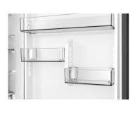 Lodówka TCL RP382BBD0EU No Frost 203cm Ciemny Inox Komora Zero Metal Cool Składana Półka 382L - 1349897 - zdjęcie 6